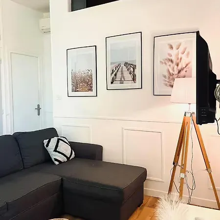 T2 Proche Gare 5 Couchages Climatise Appartement