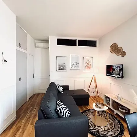 T2 Proche Gare 5 Couchages Climatise Apartman Perpignan